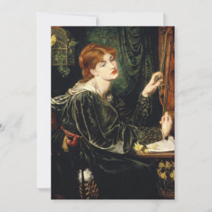 Invitation Dante Gabriel Rossetti - Veronica Veronese
