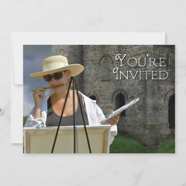 Invitation d'artiste (Devant)