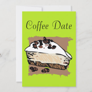 Invitation Date de café