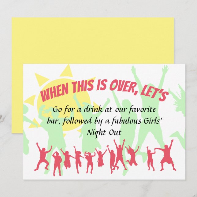 Invitation Date d'enregistrement LORSQUE CECI EST TERMINÉ Apr (Devant / Derrière)