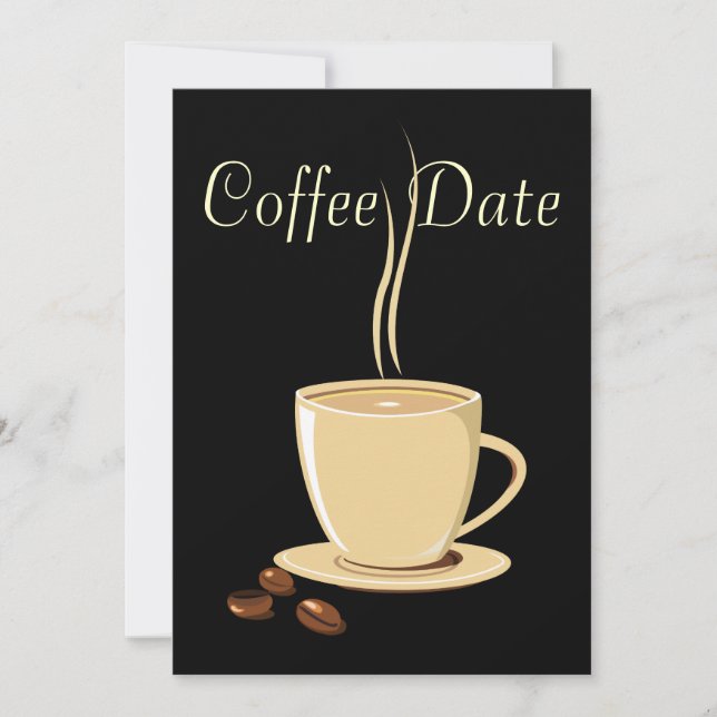 Invitation Date du café (Devant)