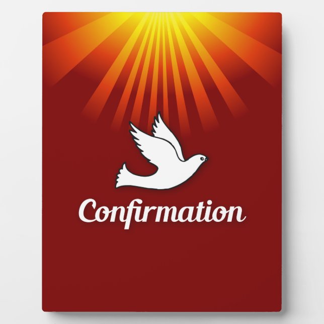 Invitation Daughter Confirmation Personalize, Cust Plaque (Front)
