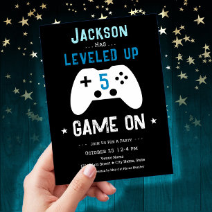 Invitation de 5e anniversaire