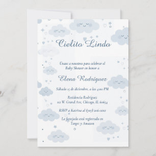 Invitation De Baby Shower Cielito Lindo is already in Spanish