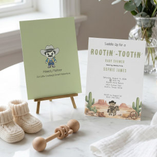 Invitation de Baby Shower Classique sur le Thème C