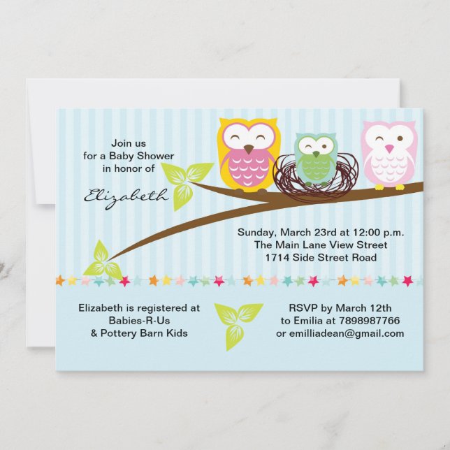 Invitation de Baby shower de hibl (Devant)