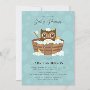 Invitation de Baby shower de hibl