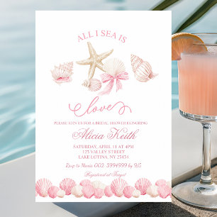 Invitation de baby shower de mariage rose tout ce 