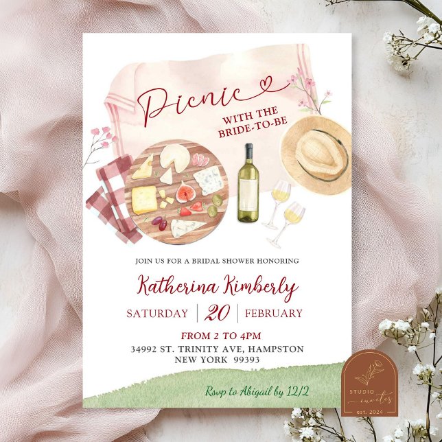 Invitation de Baby Shower de pique-nique (Créateur téléchargé)