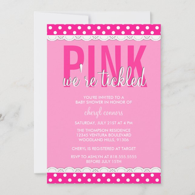 Invitation de baby shower de roses indien (Devant)