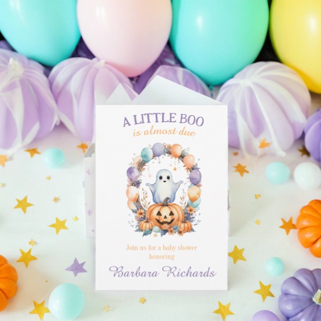 Invitation de Baby shower éffrayant (Créateur téléchargé)