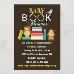 Invitation de Baby shower Owecs
