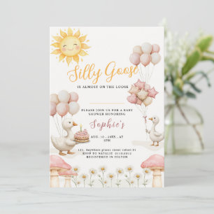 Invitation de Baby Shower pour un Bébé Canard Rigo