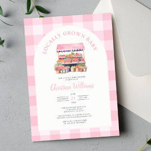 Invitation de Baby showers de filles locales