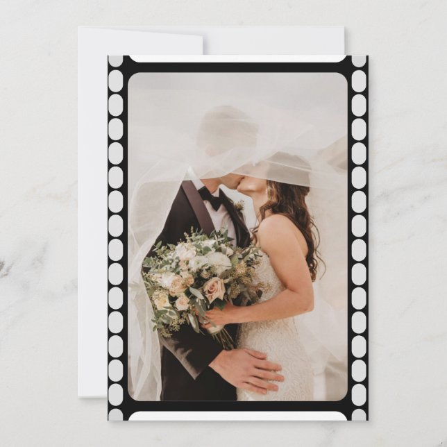 Invitation de bande de film (Devant)