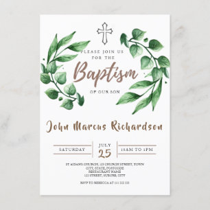 Invitation de baptême