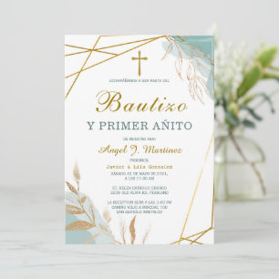 Invitation de Baptême et Premier Anniversaire