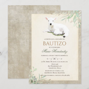 Invitation De Baptême Garçon Baptême Enfant