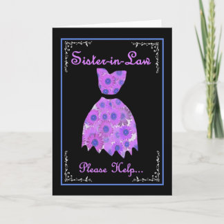 Invitation de belle-soeur - Purple Gown