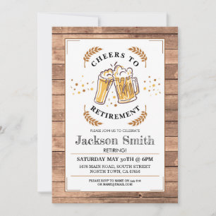 Invitation de bière de bois de la fête de la retra