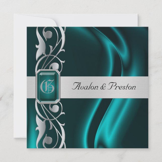 Invitation de bijoux Turquoises Marquis Turquoise  (Devant)