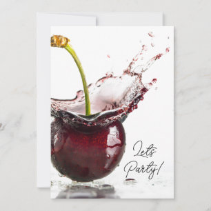 Invitation de Black Cherry Party