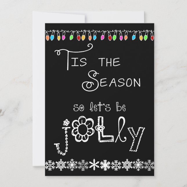 Invitation de Black Tis the Season (Devant)