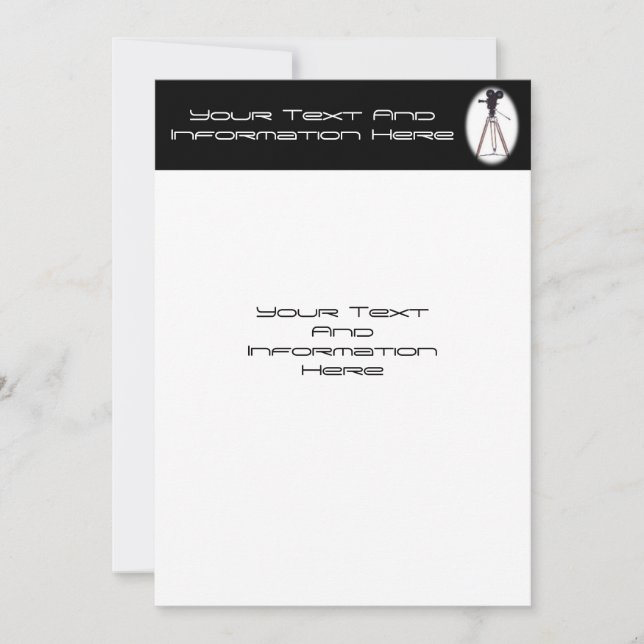 Invitation de caméra (Devant)