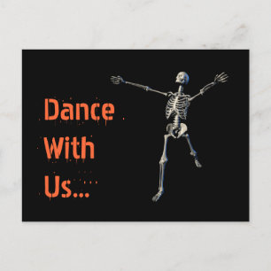 Invitation de carte postale de la fête d'Halloween