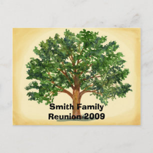 Invitation de carte postale de la Réunion de