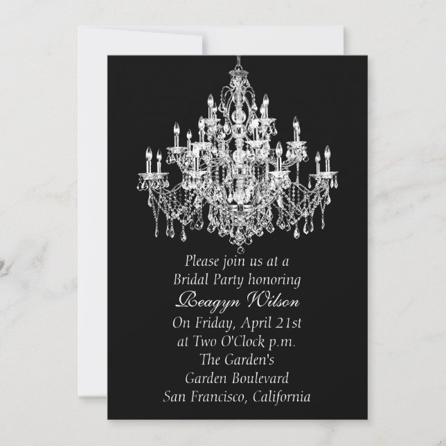 Invitation de Chandee Amore (Devant)