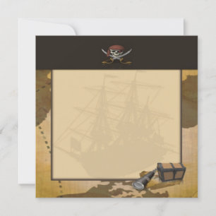 Invitation de chasse à trésor