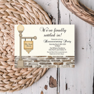 Invitation de Chauffage de Maison de Lampadaire Ru