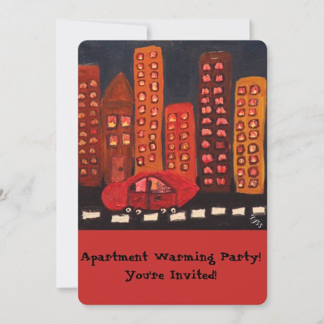 Invitation de chauffage de partie d'appartement (Devant)