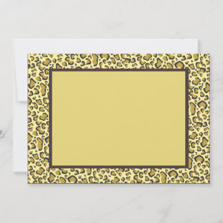 Invitation de Cheetah