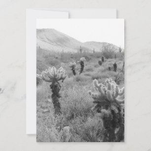 Invitation de Cholla Cactus