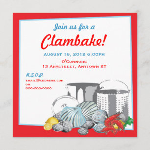 Invitation de Clambake