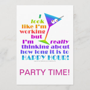 Invitation de cocktail - combien de temps à