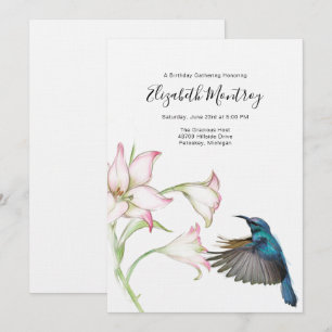 Invitation de colibri