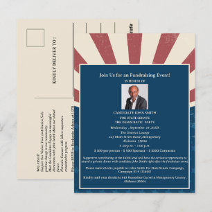 Invitation de collecte de fonds de campagne politi
