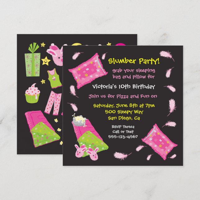 Invitation de combat du Coussin de la partie Stwoo (Devant / Derrière)