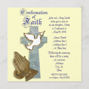 Invitation de confirmation