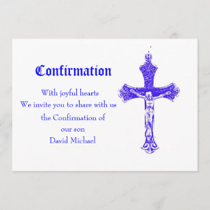 Invitation de confirmation