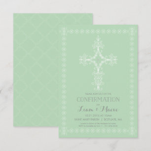 Invitation de confirmation, Invitation de garçon o