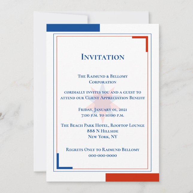 Invitation de consultants (Devant)