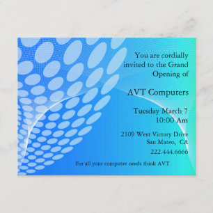 Invitation de Custom Company
