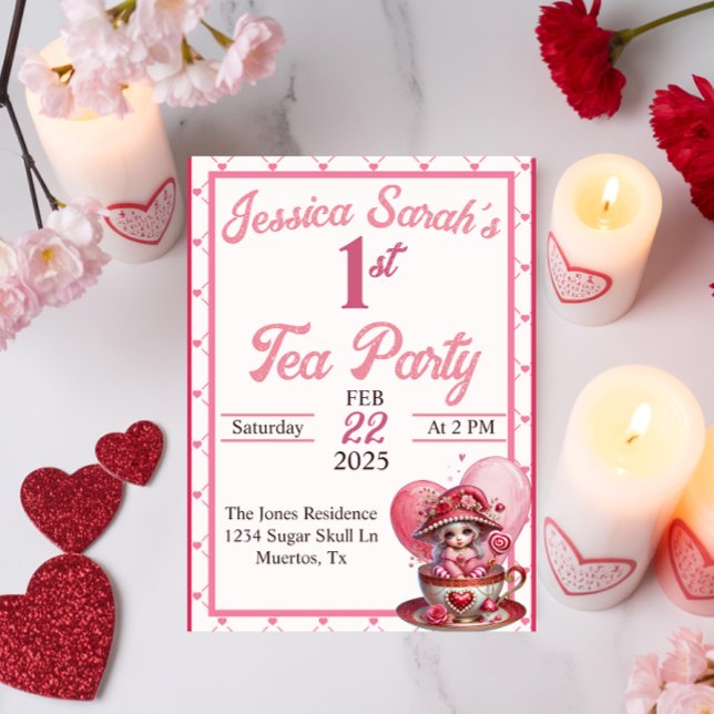 Invitation de Cuties Teacup (Créateur téléchargé)