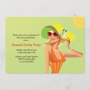 Invitation de Derby Flair