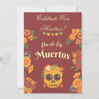 Invitation de DIA DE LOS MUERTOS