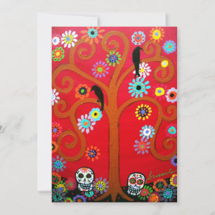 INVITATION DE DIA DE LOS MUERTOS